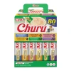 Ласощі для котів INABA Churu з куркою та тунцем 80 шт x 14 г (4262365732194)