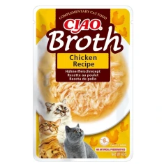 Бульйон для котів INABA Ciao зі смаком курки 40 г (4262365738257)