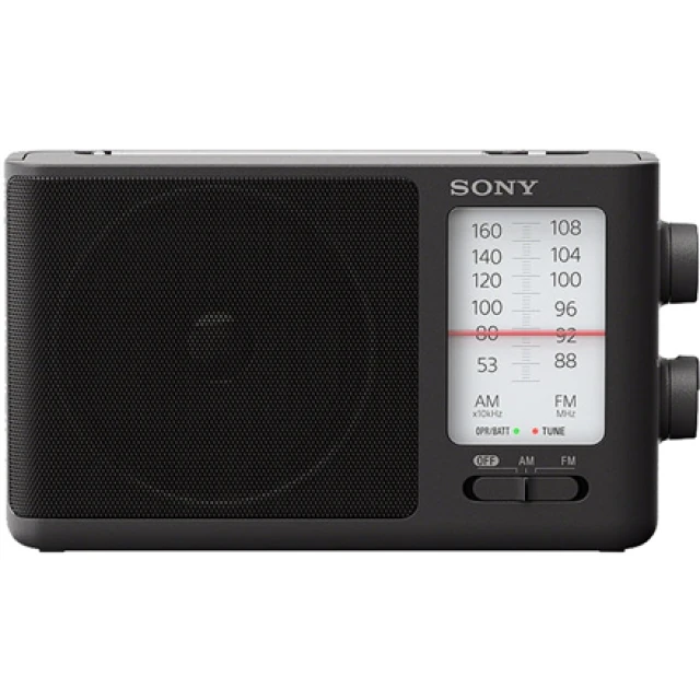Аналогове радіо Sony ICF-506 5 Вт Black (4548736046535)