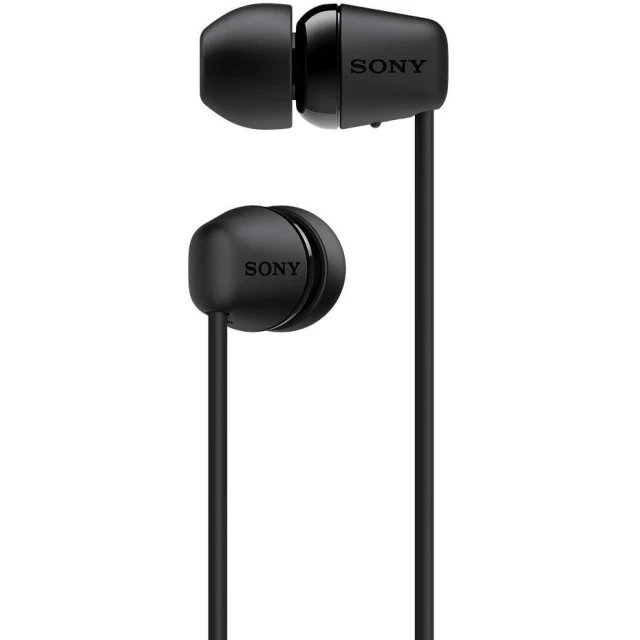 Навушники Sony WI-C200 бездротові Black (4548736099203)