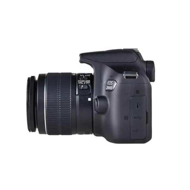 Фотоапарат Canon EOS 2000D з об'єктивом EF-S 18-55mm III 24.1 Мп Black (4549292111842)