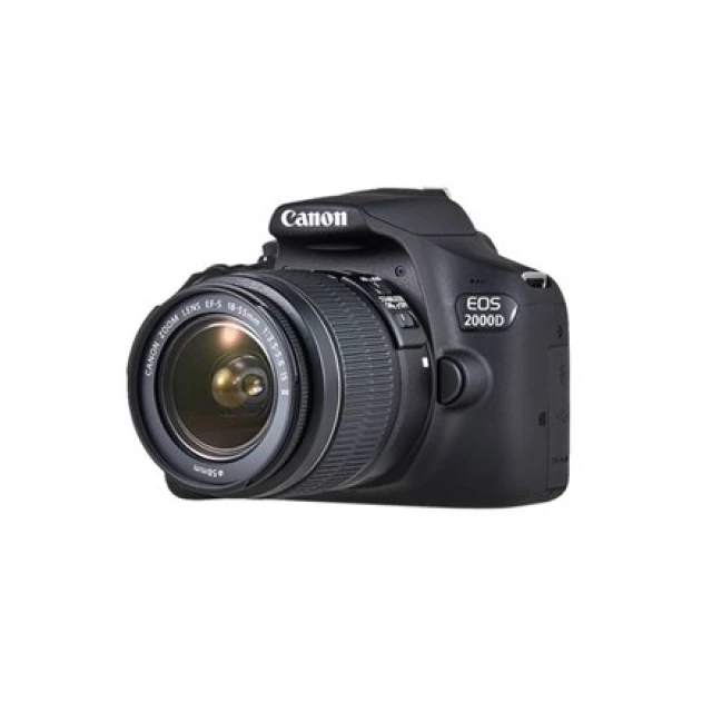 Фотоапарат Canon EOS 2000D з об'єктивом EF-S 18-55mm III 24.1 Мп Black (4549292111842)