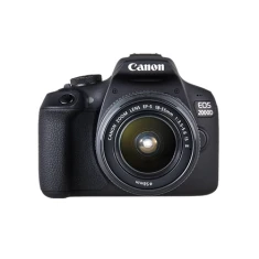 Фотоапарат Canon EOS 2000D з об'єктивом EF-S 18-55mm IS II 24.1 Мп Black (4549292111859)