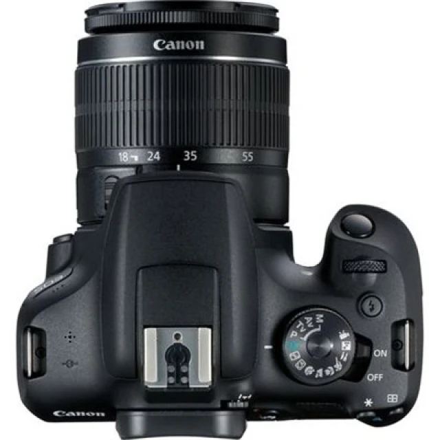 Фотоаппарат Canon EOS 2000D с объективом EF-S 18-55mm IS II 24.1 Мп Black (4549292111859)