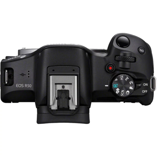 Фотоапарат Canon EOS R50 з об'єктивом RF-S 18-45mm F4.5-6.3 IS STM Black (4549292205046)