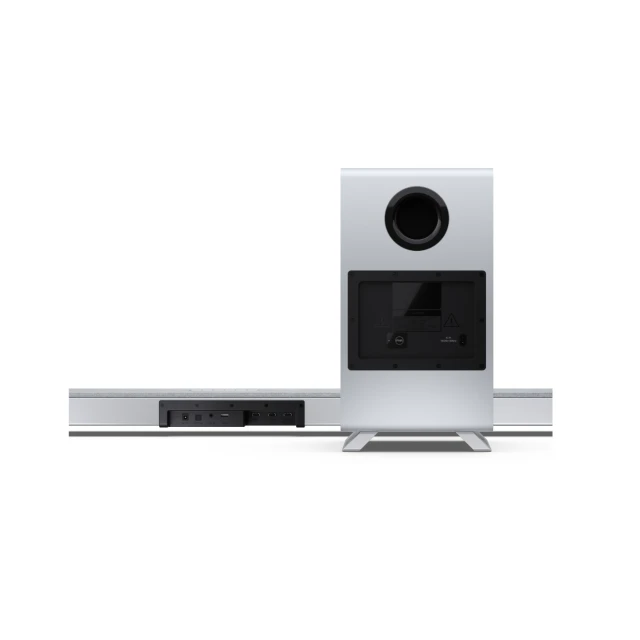 Саундбар Sharp HT-SBW55121 5.1.2 Dolby Atmos DTS:X з бездротовим сабвуфером Silver (4550556112260)