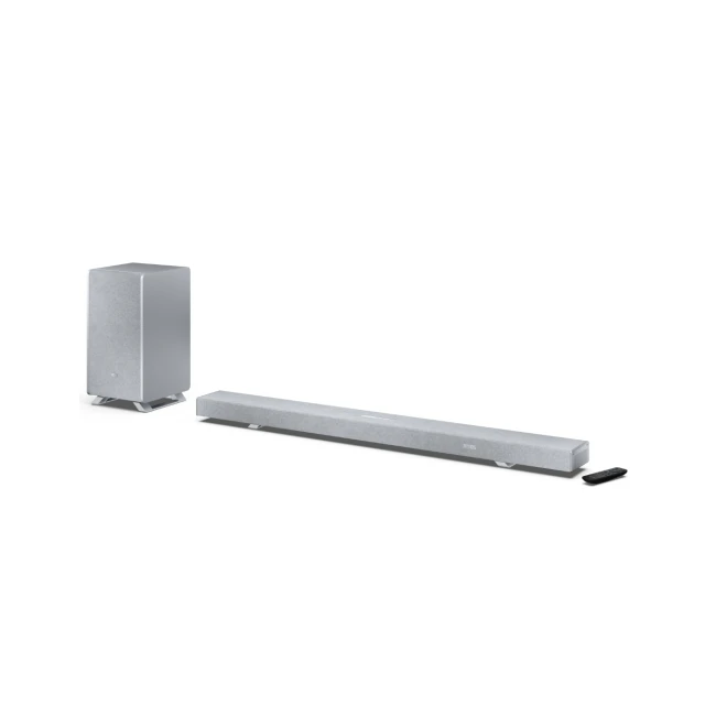 Саундбар Sharp HT-SBW55121 5.1.2 Dolby Atmos DTS:X з бездротовим сабвуфером Silver (4550556112260)