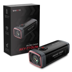 Екшн-камера AKEEYO 710 Lite Black видеореєстратор на кермо велосипеда (4570097935685)