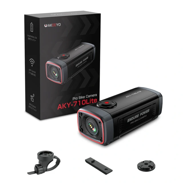Екшн-камера AKEEYO 710 Lite Black видеореєстратор на кермо велосипеда (4570097935685)