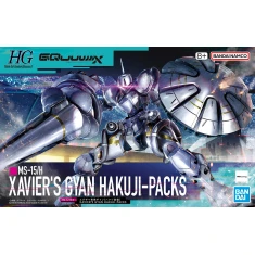 Збірна модель BANDAI Gundam 1/144 Xavier's Gyan Hakuji-Packs (4573102685940)