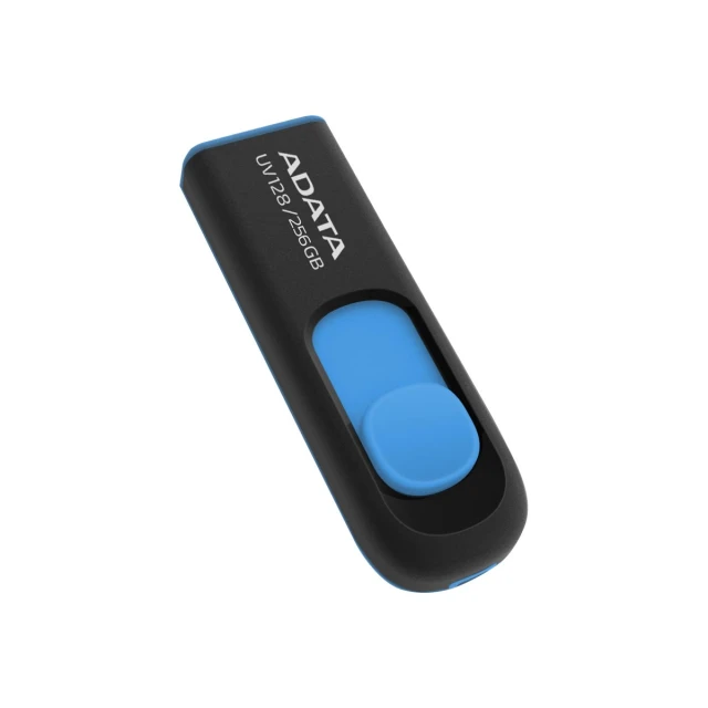 USB-накопитель Adata UV128 256 ГБ USB 3.2 Gen1 Black/Blue (4710273777108)
