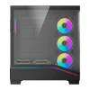 Корпус комп'ютерний Darkflash K430 + 6 вентиляторів Black (K430 Black +6F)