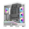 Корпус комп'ютерний Darkflash K430 + 6 вентиляторів White (K430 White +6F)