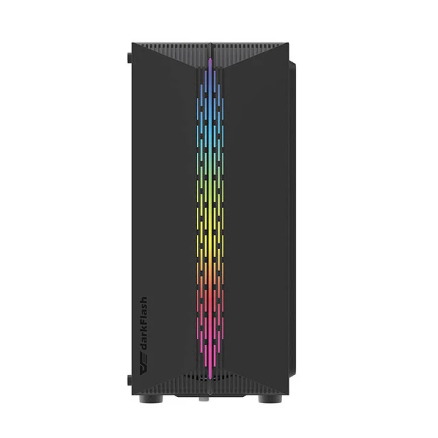Корпус комп'ютерний Darkflash DK151 + 3 вентилятори RGB Black