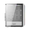 Корпус комп'ютерний Darkflash DK151 + 3 вентилятори RGB White (DK151)