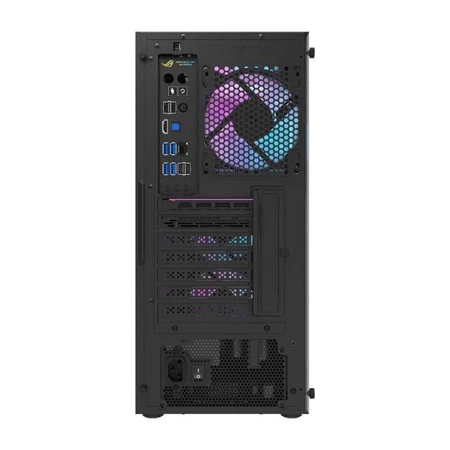 Корпус Darkflash DK351 Black + 4 вентилятора RGB