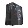 Корпус Darkflash DK351 Black + 4 вентилятора RGB