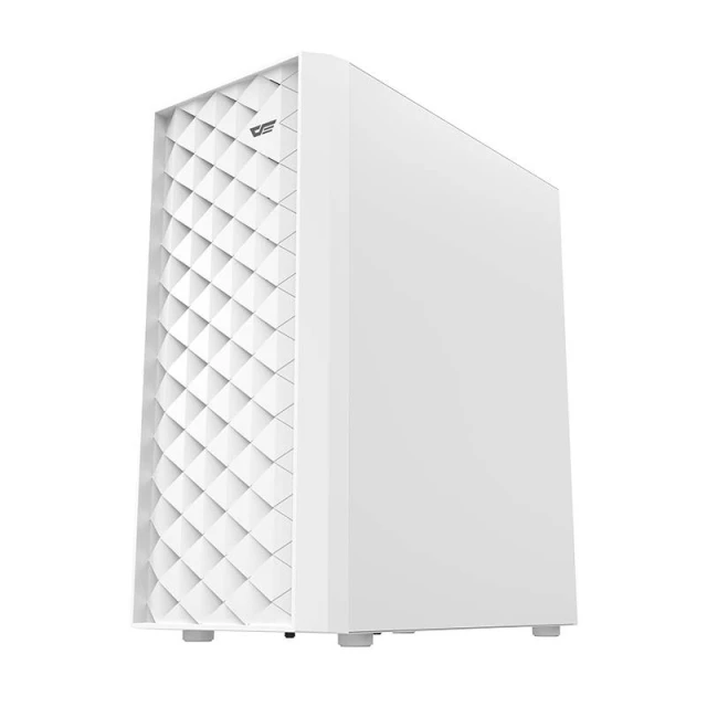 Корпус комп'ютерний Darkflash DK351 + 4 вентилятори RGB White