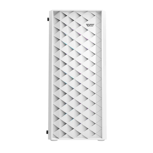 Корпус комп'ютерний Darkflash DK351 + 4 вентилятори RGB White
