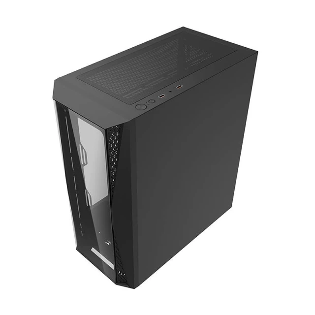 Корпус компьютерный Darkflash DK352 Plus + 4 вентилятора Black