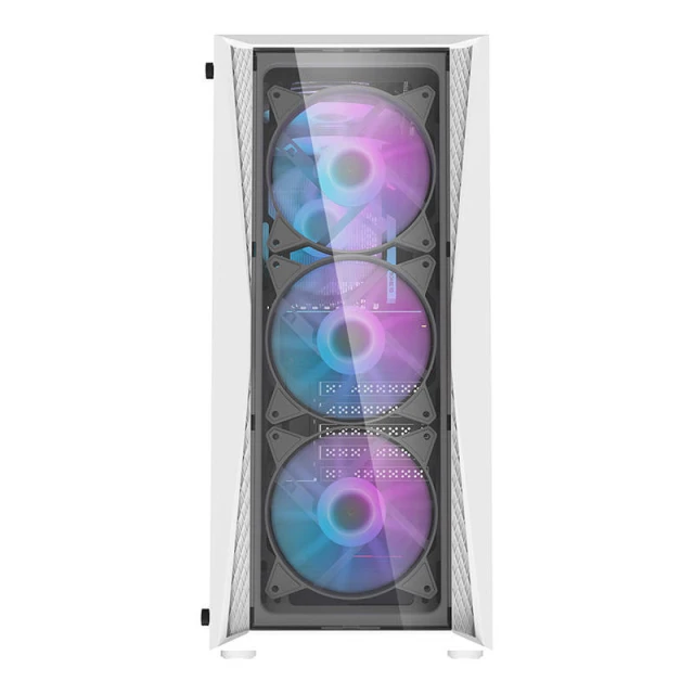 Корпус компьютерный Darkflash DK352 Plus + 4 вентилятора ARGB Black White (DK352 Plus)