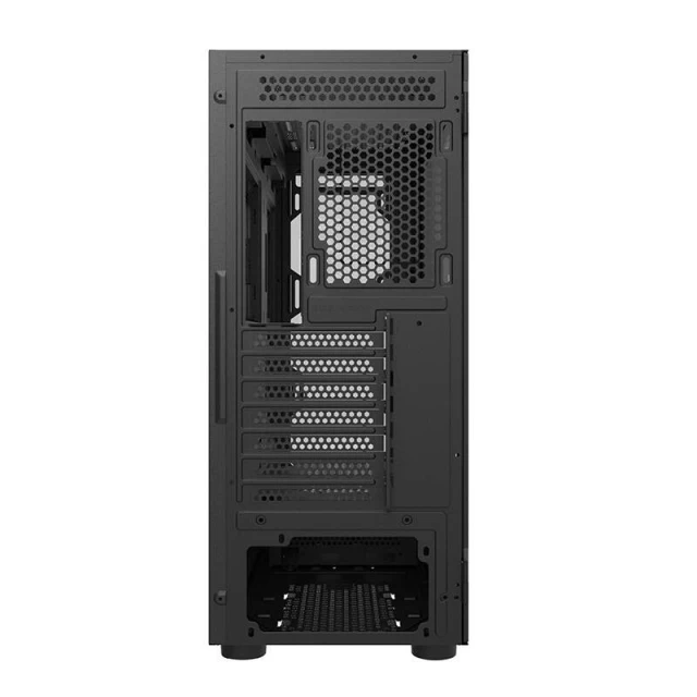 Корпус комп'ютерний Darkflash DK431 Glass + 4 вентилятори RGB Black (DK431)