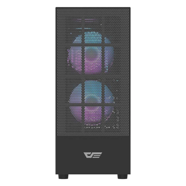 Корпус компьютерный Darkflash A290 + 3 вентилятора Black
