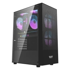 Корпус комп'ютерний Darkflash A290 + 3 вентилятори Black