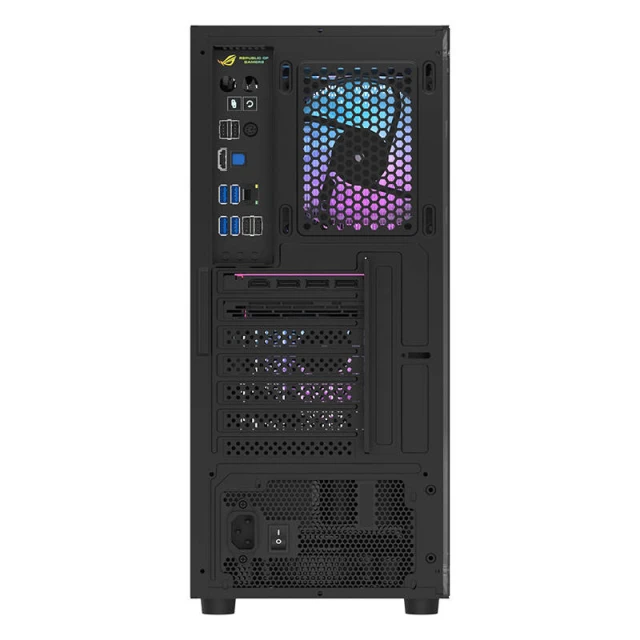 Корпус компьютерный Darkflash A290 + 3 вентилятора Black