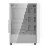 Корпус комп'ютерний Darkflash A290 White з 3 вентиляторами RGB
