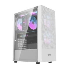 Корпус комп'ютерний Darkflash A290 White з 3 вентиляторами RGB