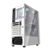 Корпус комп'ютерний Darkflash A290 White з 3 вентиляторами RGB