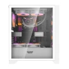 Корпус комп'ютерний Darkflash DRX70 Mesh + 4 вентилятори RGB White (DRX70 MESH WHITE)