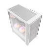 Корпус комп'ютерний Darkflash DRX70 Mesh + 4 вентилятори RGB White (DRX70 MESH WHITE)