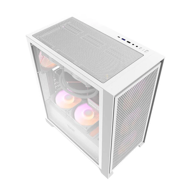 Корпус комп'ютерний Darkflash DRX70 Mesh + 4 вентилятори RGB White (DRX70 MESH WHITE)