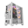 Корпус комп'ютерний Darkflash DRX70 Mesh + 4 вентилятори RGB White (DRX70 MESH WHITE)