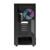 Корпус комп'ютера Darkflash DPX90 + 3 вентилятори Black (DPX90 Black)