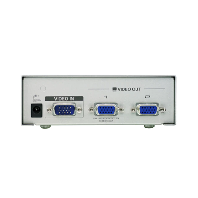 Розгалужувач Aten VGA VS92A 2-портовий 350 МГц (4710423770928)
