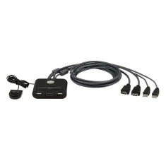 Перемикач Aten KVM CS22HF 2-портовий USB FHD HDMI (4710469341304)