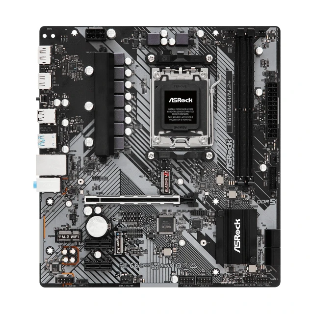 Материнська плата Asrock B650M-H/M.2+ (4710483943768)