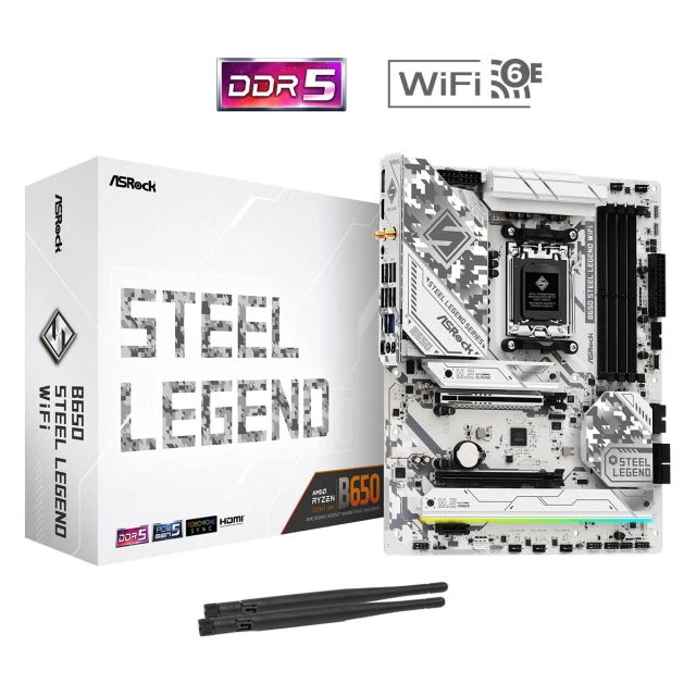 Материнская плата Asrock B650 STEEL LEGEND WIFI (4710483944598)