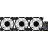 Вентилятор + Aerocool Hub PGS Mirage 12 ARGB Pro 3x120 (4710562755978)