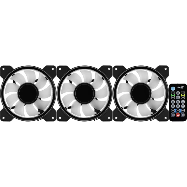 Вентилятор + Aerocool Hub PGS Mirage 12 ARGB Pro 3x120 (4710562755978)