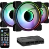 Вентилятор + Aerocool Hub PGS Mirage 12 ARGB Pro 3x120 (4710562755978)