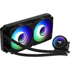 Система водяного охолодження Aerocool Mirage L240 ARGB Black (4710562755992)