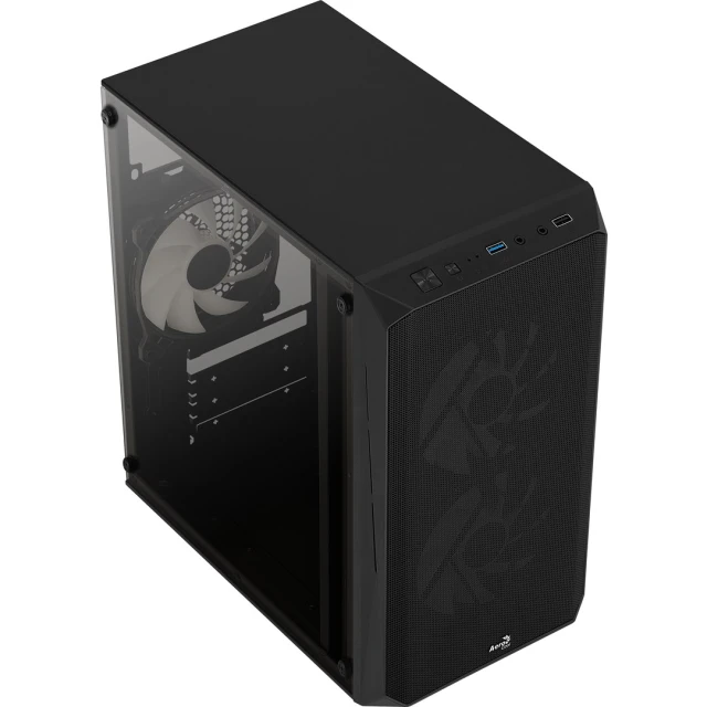 Корпус Aerocool GS CS-107-A-BK-v2 FRGB Black (4710562759389)
