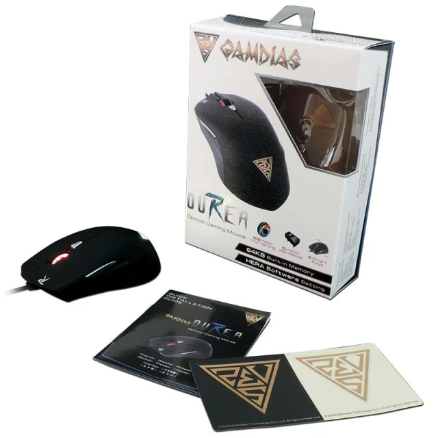 Миша оптична Gamdias Ourea 2500 DPI (GMS5500)