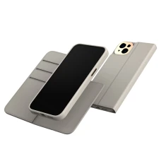Чехол-книжка Moshi Overture Case with Detachable Magnetic Wallet для iPhone 14 Plus Serene Gray with MagSafe (99MO138012)