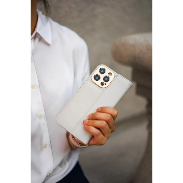 Чохол-книжка Moshi Overture Case with Detachable Magnetic Wallet для iPhone 14 Plus Serene Gray with MagSafe (99MO138012)
