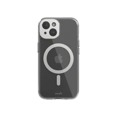 Чохол Moshi iGlaze для iPhone 15 Luna Silver with MagSafe (99MO231001)